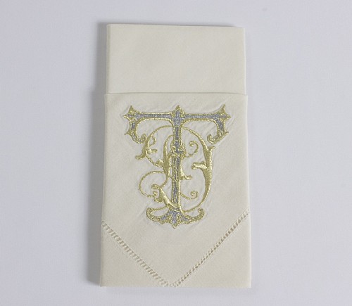 Custom Monogram Dinner Napkin