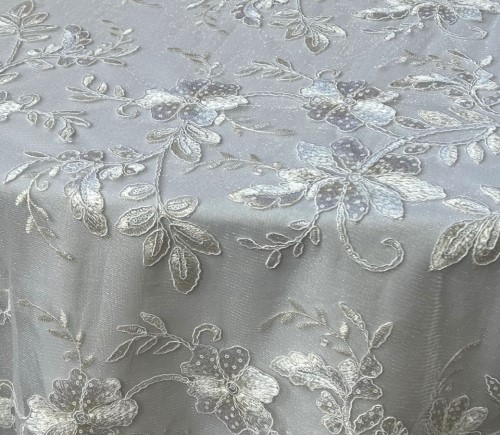 White Claire Lace