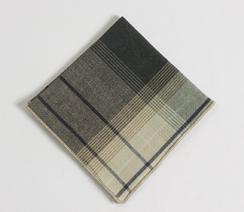 Mallard Plaid Cocktail Napkin