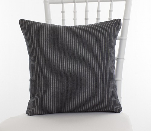 Grey Gangster Stripe Pillowcase