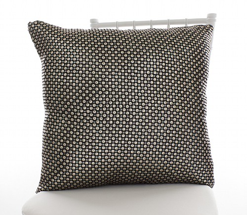 Black Gradient Sequin Pillow