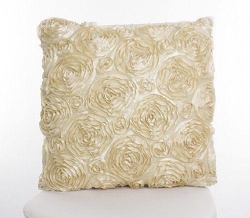 Champagne Splendid Garden Pillow