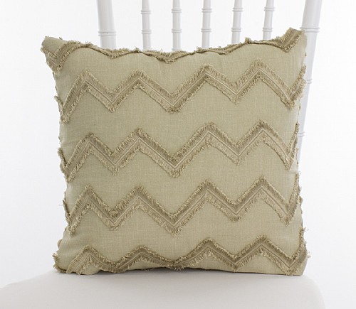 Natural Zigzag Pillowcase