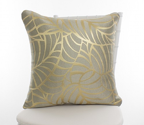 Golden Amazon Leaf Pillowcases