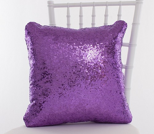 Violet Glimmer Pillowcases