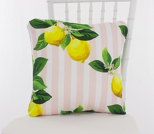 Pink Lemonade Cabana Stripe Pillowcases