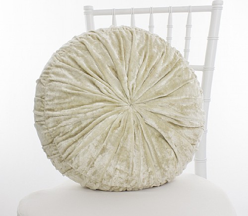 Champagne Plush Crush Velvet Pillow (Limited Quantity)