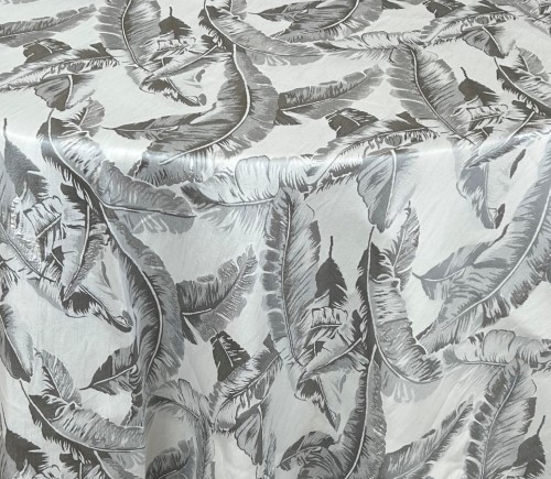 Silver Metallic Feathers