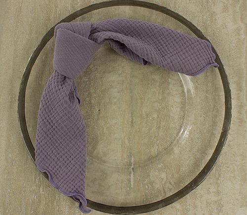 Wisteria Gauze Dinner Napkin