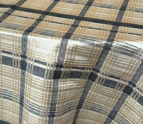Gold Metallic Plaid