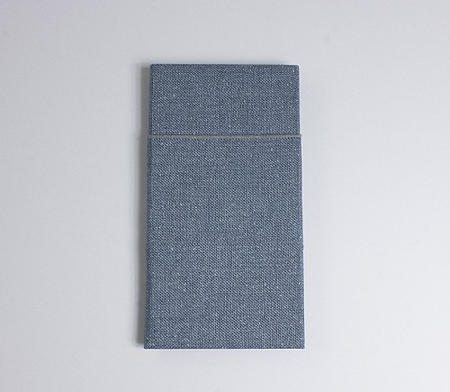 Slate Sparkling Linen Dinner Napkin