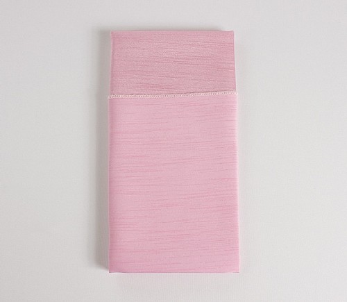 Light Pink Majestic Dinner Napkin (Reversible)