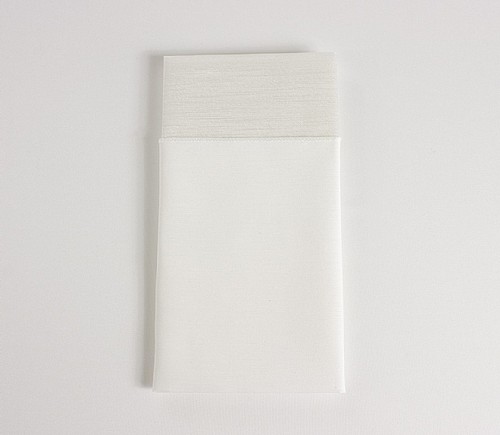 White Majestic Dinner Napkin (Reversible)