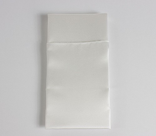 White Lamour Dinner Napkin