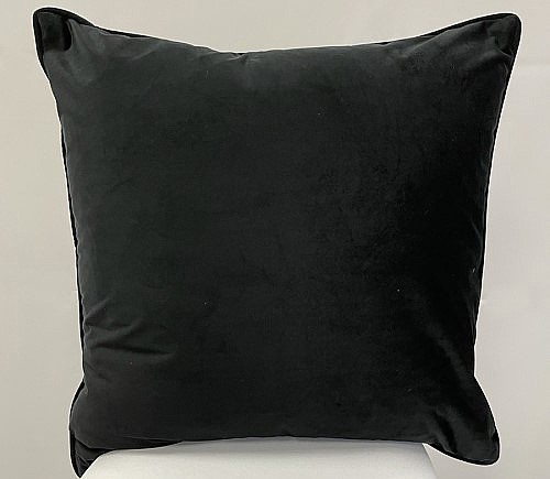 Black Velvet Pillow