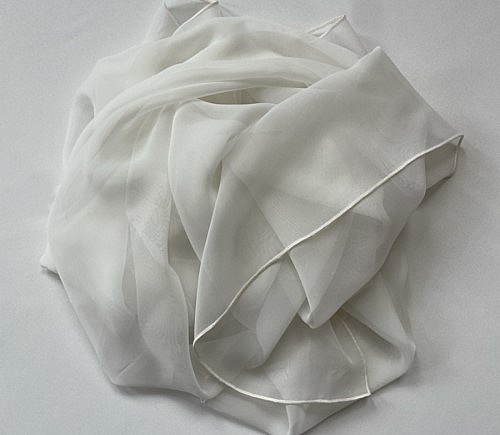 Ivory Chiffon Runner