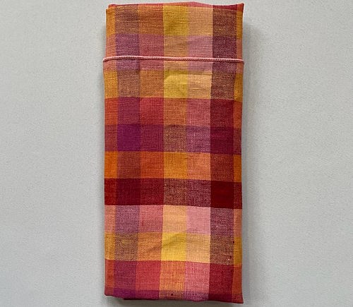 Madras Plaid Dinner Napkin