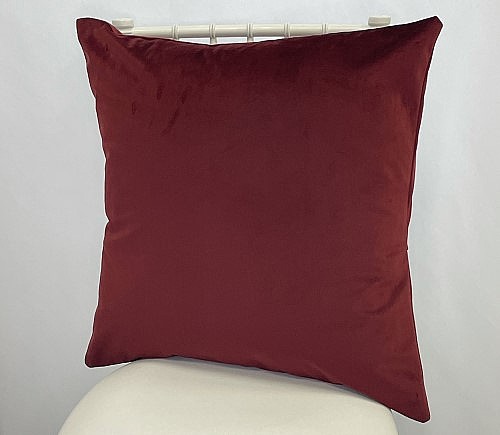 Merlot Velvet Pillow