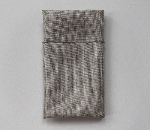 Platinum Sparkling Linen Dinner Napkin