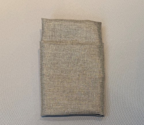 Platinum Sparkling Linen Dinner Napkin