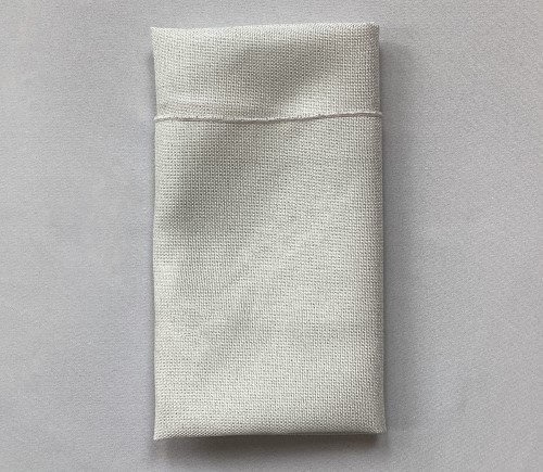 White Sparkling Linen Napkin