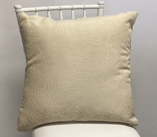 Bone Stitched Garden Pillow