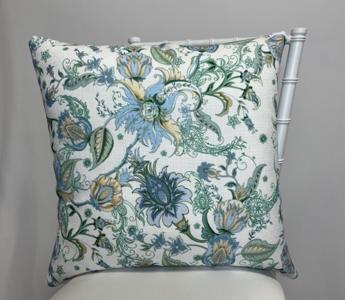 Seafoam Thistle Panama Pillow