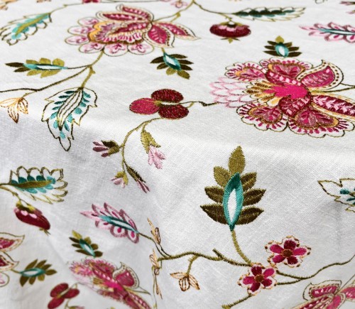 Embroidered Sorbet Garden