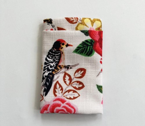 Birds In Bloom Panama Napkin