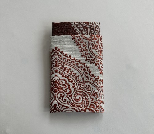 Burnt Orange Sahara Dinner Napkin (Reversible)