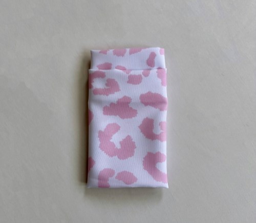 Light Pink Leopard Poly Dinner Napkin