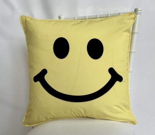 Maize Cotton Smile Pillow