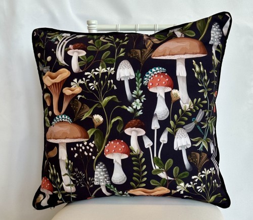 Mushroom Splendor Pillow