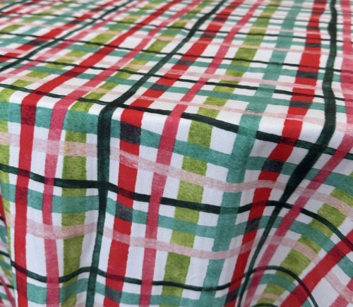 Festive Fruity Plaid