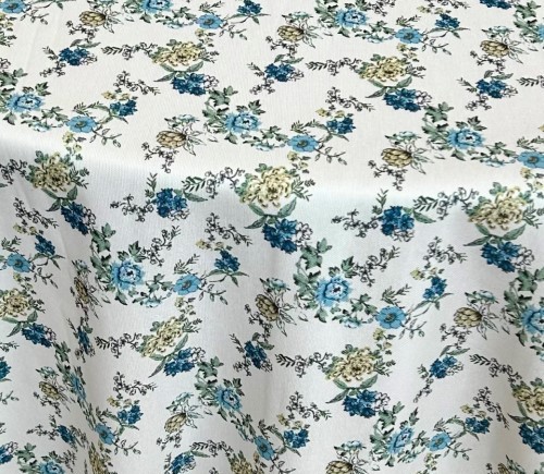 Blue Cottage Floral