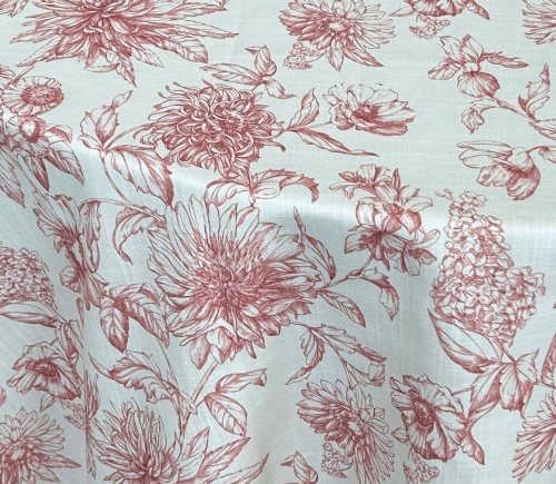 Brick Floral Sketch