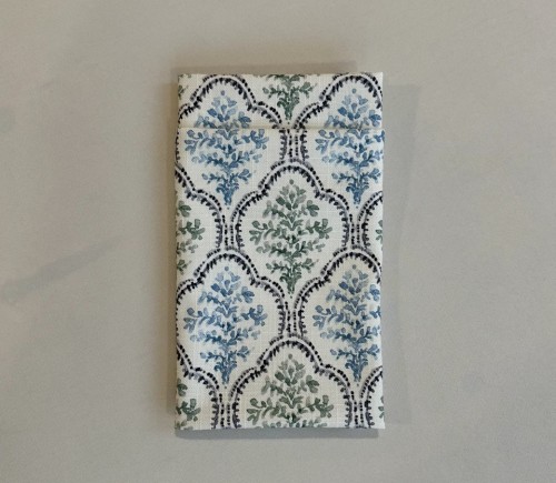 Summer Cottage Emblem Dinner Napkin