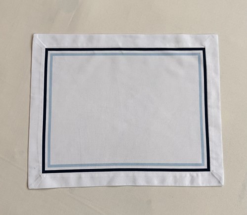 Blue Pinstripe Placemat