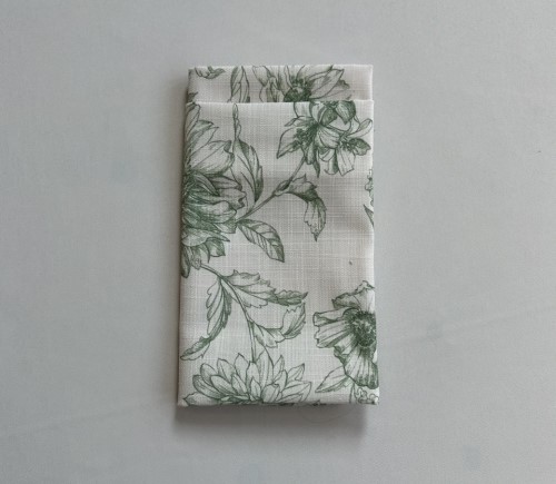 Juniper Floral Sketch Dinner Napkin