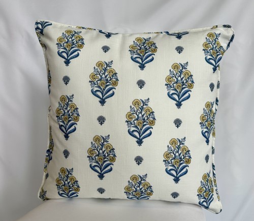 Sunshine Block Print Pillow