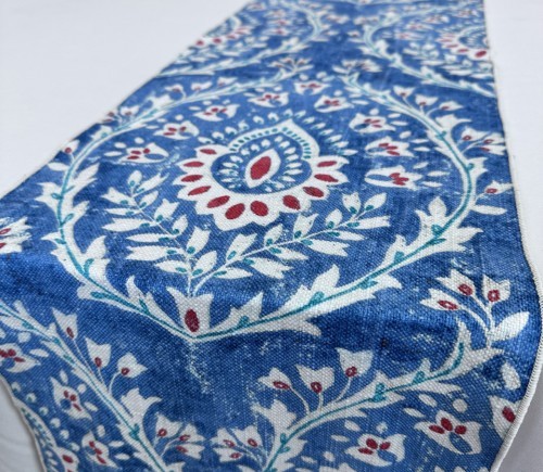 Blue Olivia Paisley Runner