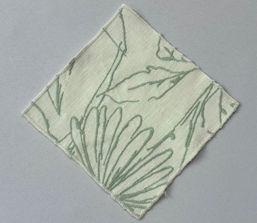 Sage Flora Cocktail Napkin