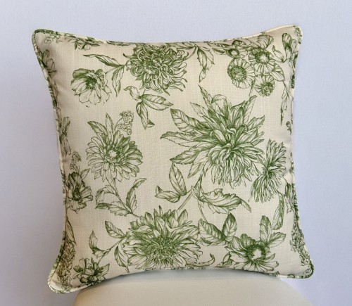 Juniper Floral Sketch Pillow