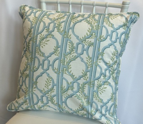 Sky Vine Lattice Pillow