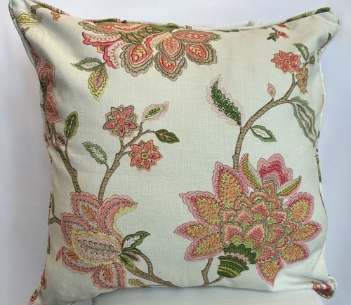 Sherbet Floral Serenade Pillow