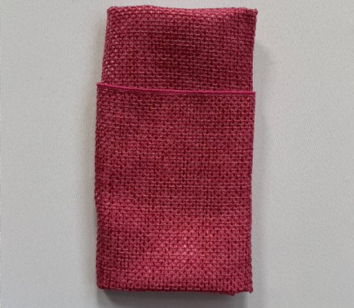 Hot Pink Rattan Dinner Napkin