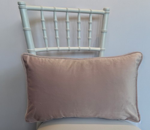 Light Pink Velvet Pillow