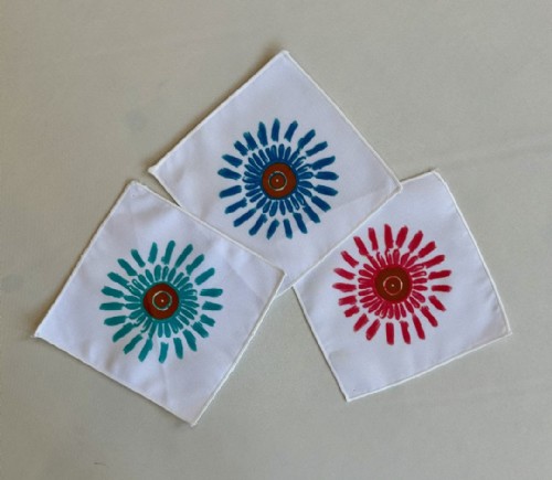 Bella Flower Cocktail Napkins