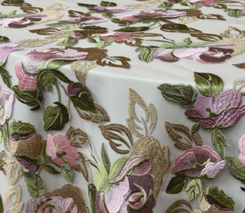 Embroidered Rose Veranda