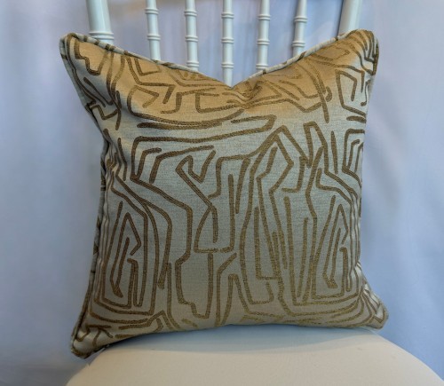 Curry Scribbles Pillow